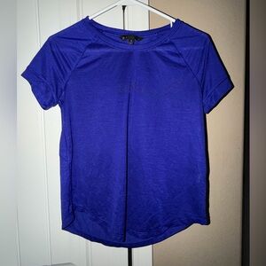 Athleta Women's Short Sleeve Crew Tee - Cobalt Blue